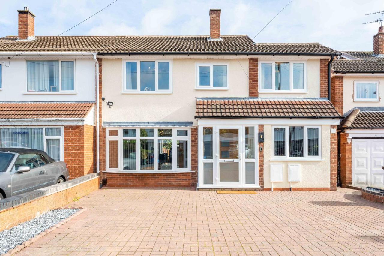 The Oaklands - Luxury Spacious 6-Bed, Near Solihull, Birmingham City, Jlr, Nec, Airport, Resorts World, Hs2 Buitenkant foto